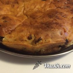 Фото рецепта - Быстрый мясной пирог