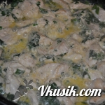 Шаг 4 (Кулинарный рецепт с фото - Куриное филе в сметане с картофельным пюре)