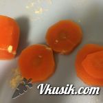 Шаг 4 (Кулинарный рецепт с фото - Снеговик на праздничный стол)