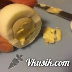 Шаг 2 (Кулинарный рецепт с фото - Снеговик на праздничный стол)